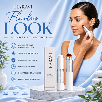Haravi 2-in-1 Color-Changing Foundation Stick